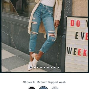 NWT ABERCROMBIE & FITCH MOM JEANS